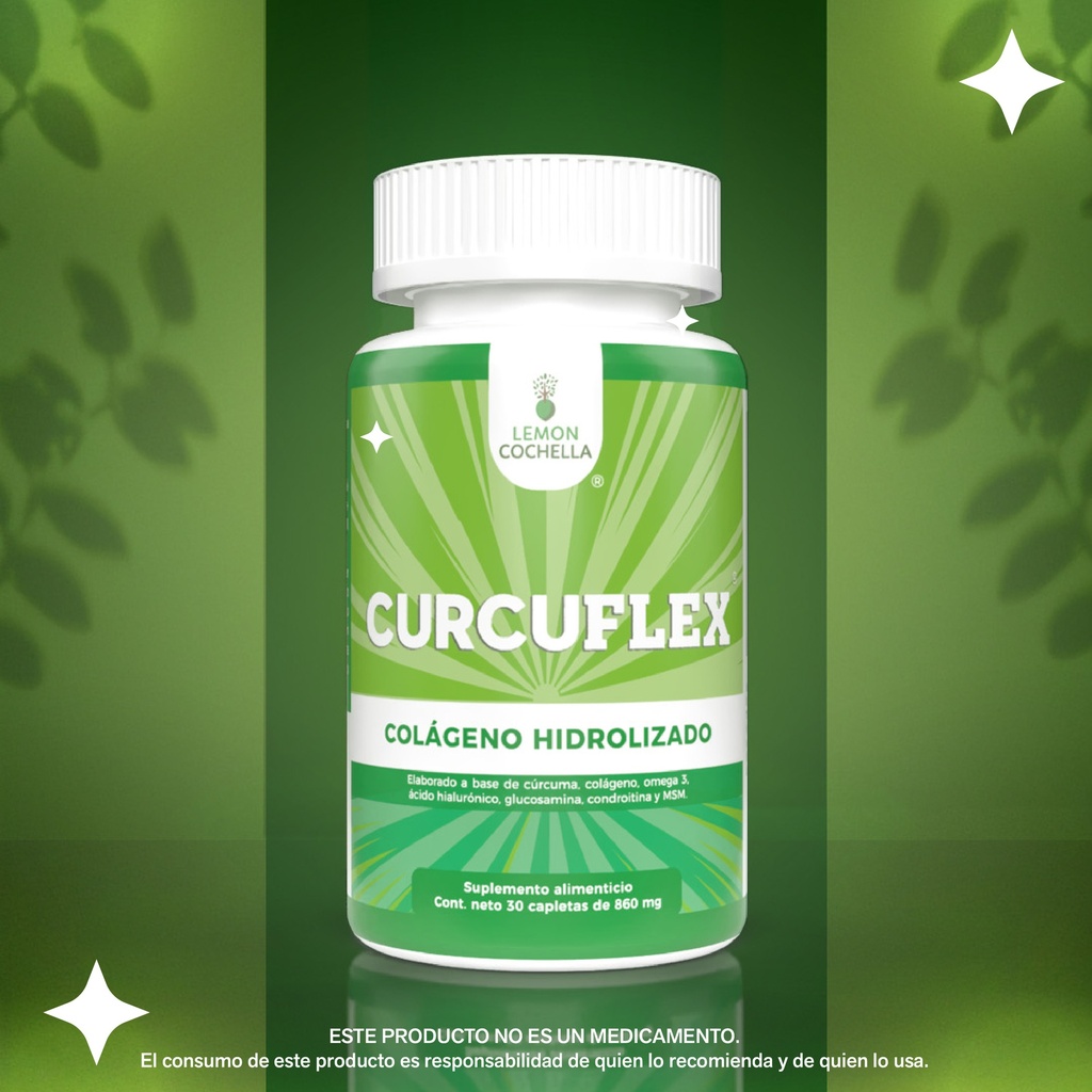 CURCUFLEX 30 CAPLETAS LEMON COCHELLA