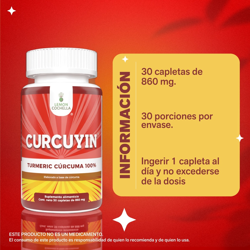 CURCUYIN 30 CTS LEMON COCHELLA
