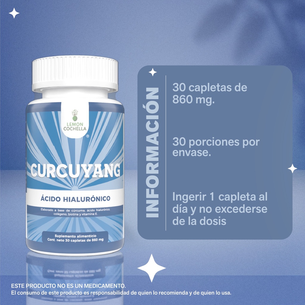 CURCUYANG 30 CAPLETAS LEMON COCHELLA
