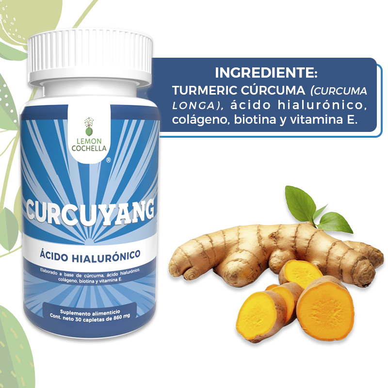 3 PACK CURCUYANG 30 CAPLETAS DE LEMON COCHELLA