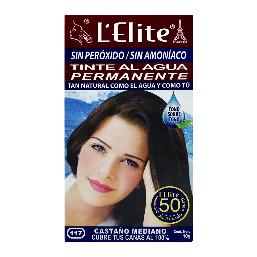 TINTE 117 CASTAÑO MEDIANO 1 PZA ELITE