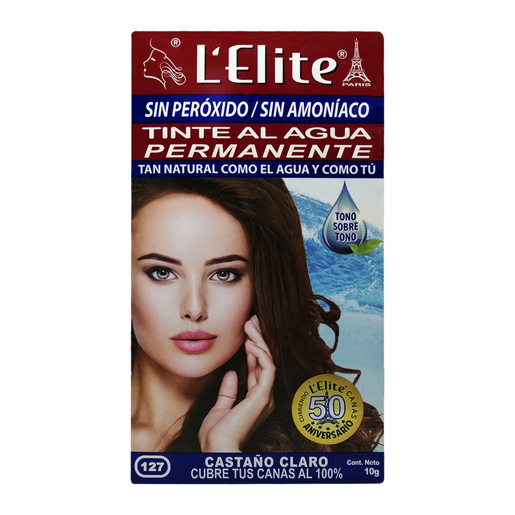 TINTE 127 CASTAÑO CLARO 1 PZA ELITE