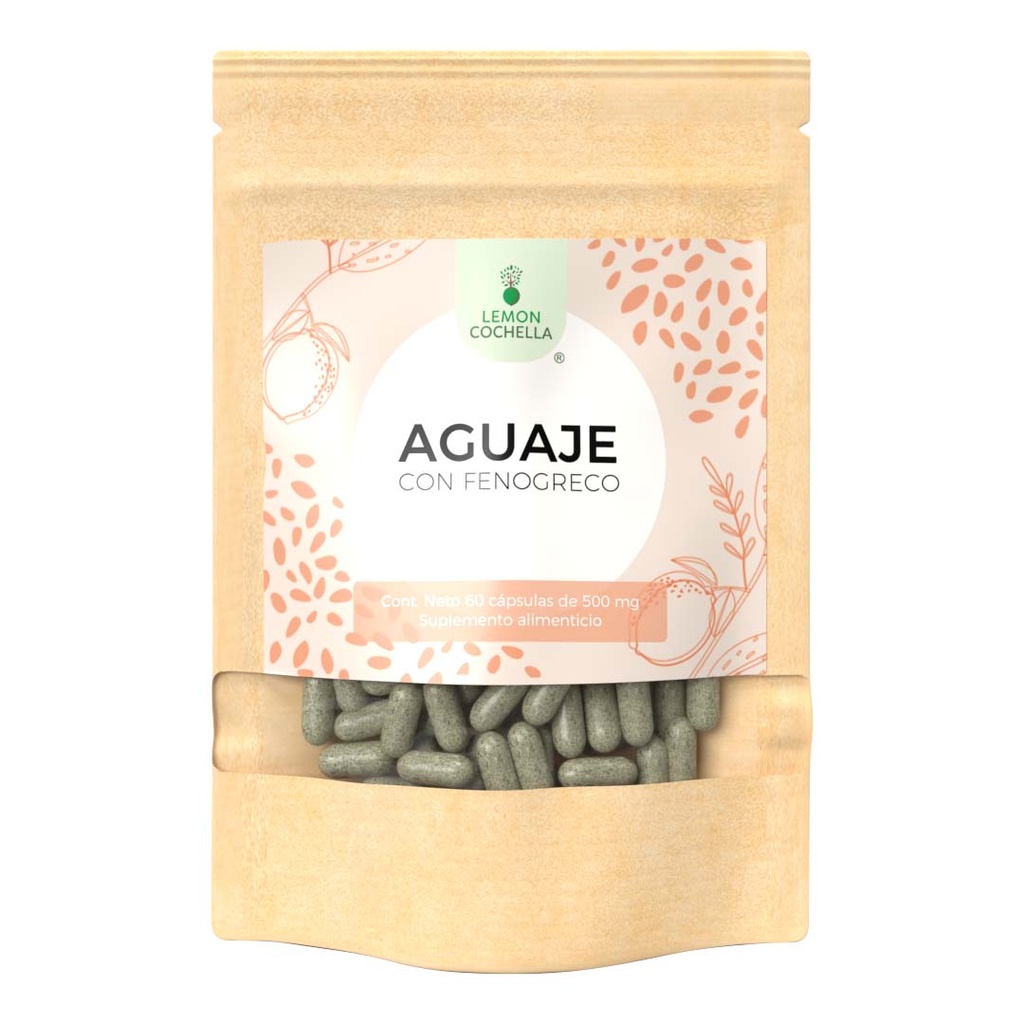AGUAJE CON FENOGRECO 60 CAPS LEMON COCHELLA