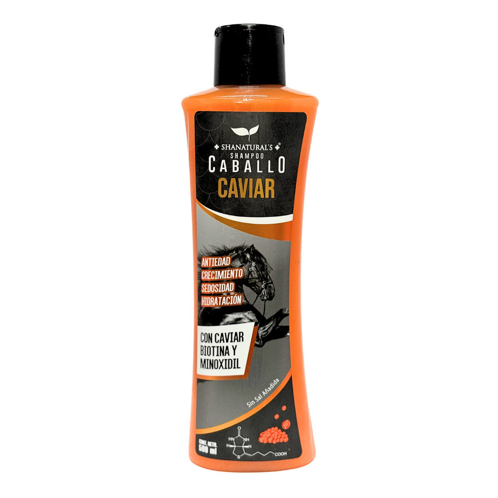 SHAMPOO CABALLO CAVIAR 500 ML SHANATURALS