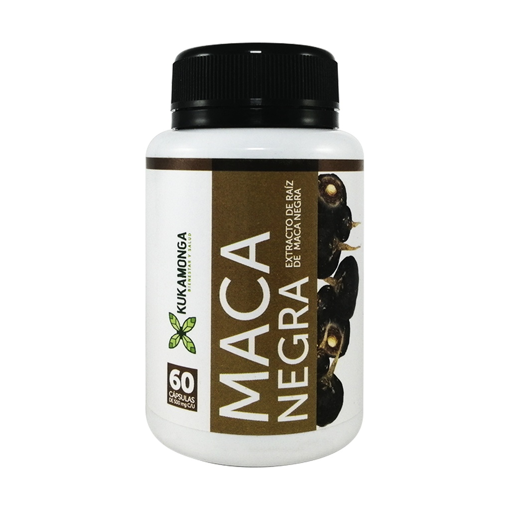 MACA NEGRA 60 CAPS KUKAMONGA
