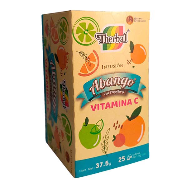 TE ABANGO CON PROPOLEO Y VITAMINA C 25 SOB THERBAL
