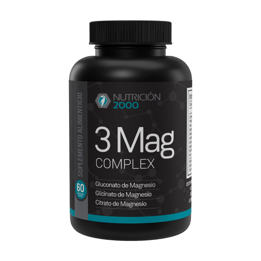 3MAG COMPLEX 60 CAPSULAS NUT 2000 1G