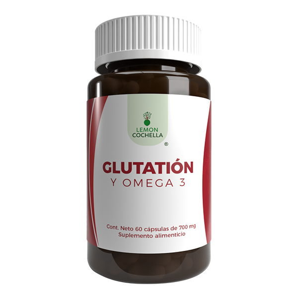 GLUTATION CON OMEGA 3 60 CAPS LEMON COCHELLA