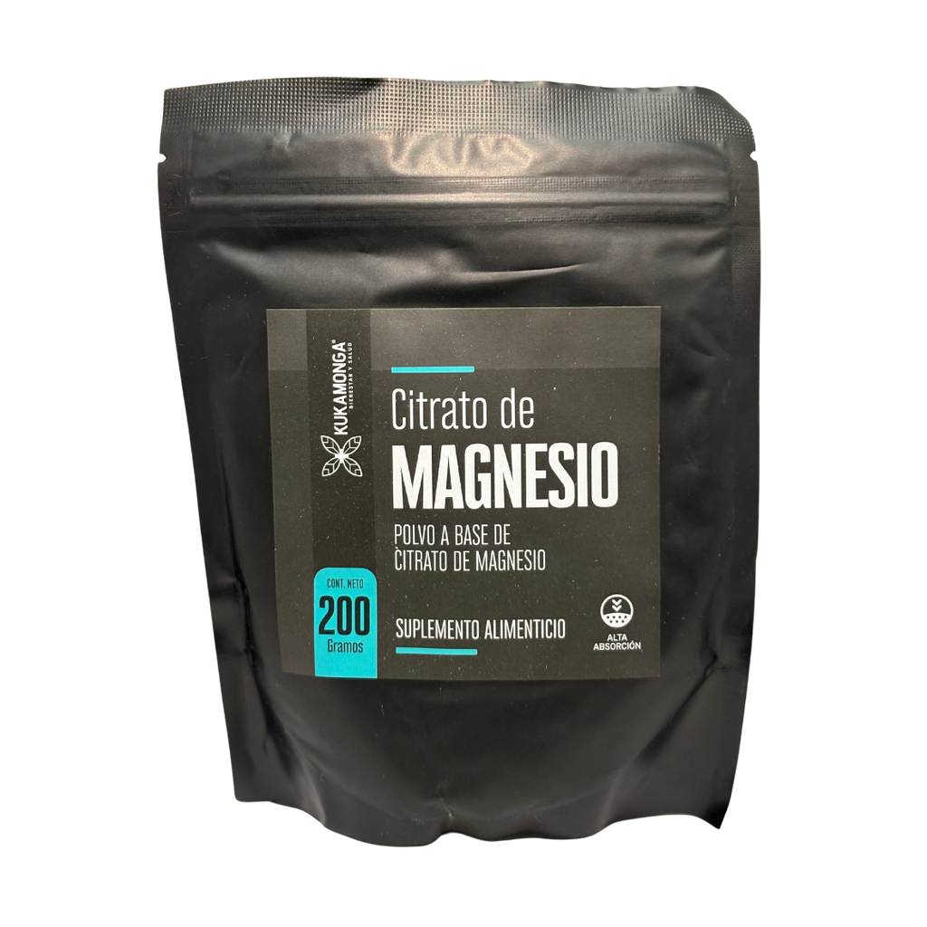 CITRATO DE MAGNESIO 200 GRS KUKAMONGA