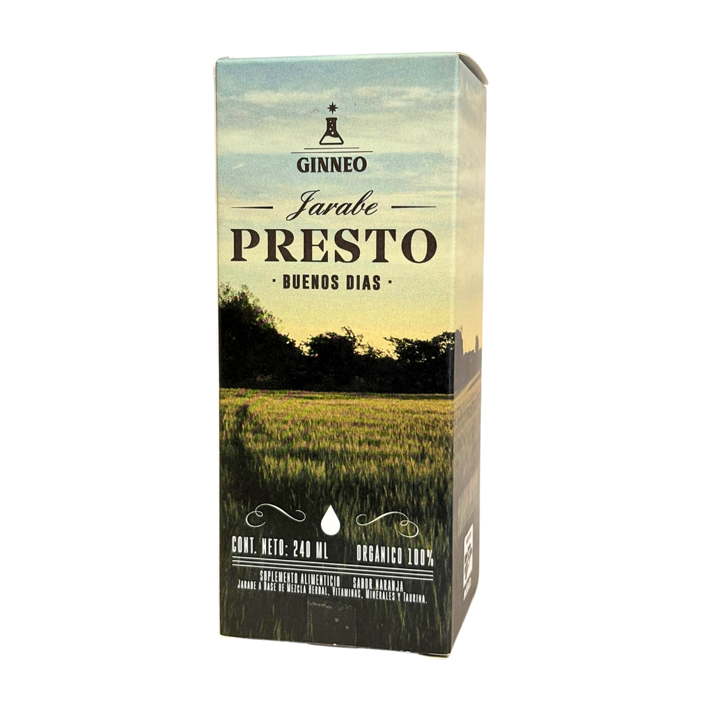 JARABE PRESTO 240 ML GINNEO