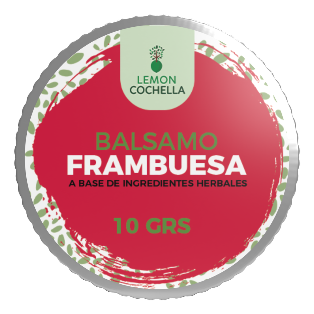 BALSAMO DE FRAMBUESA 10 GRS LEMON COCHELLA