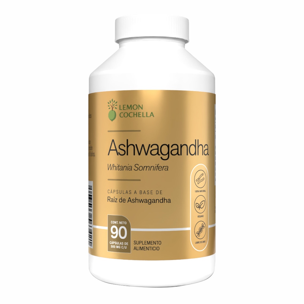 ASHWAGANDHA 90 CAPSULAS LEMON COCHELLA