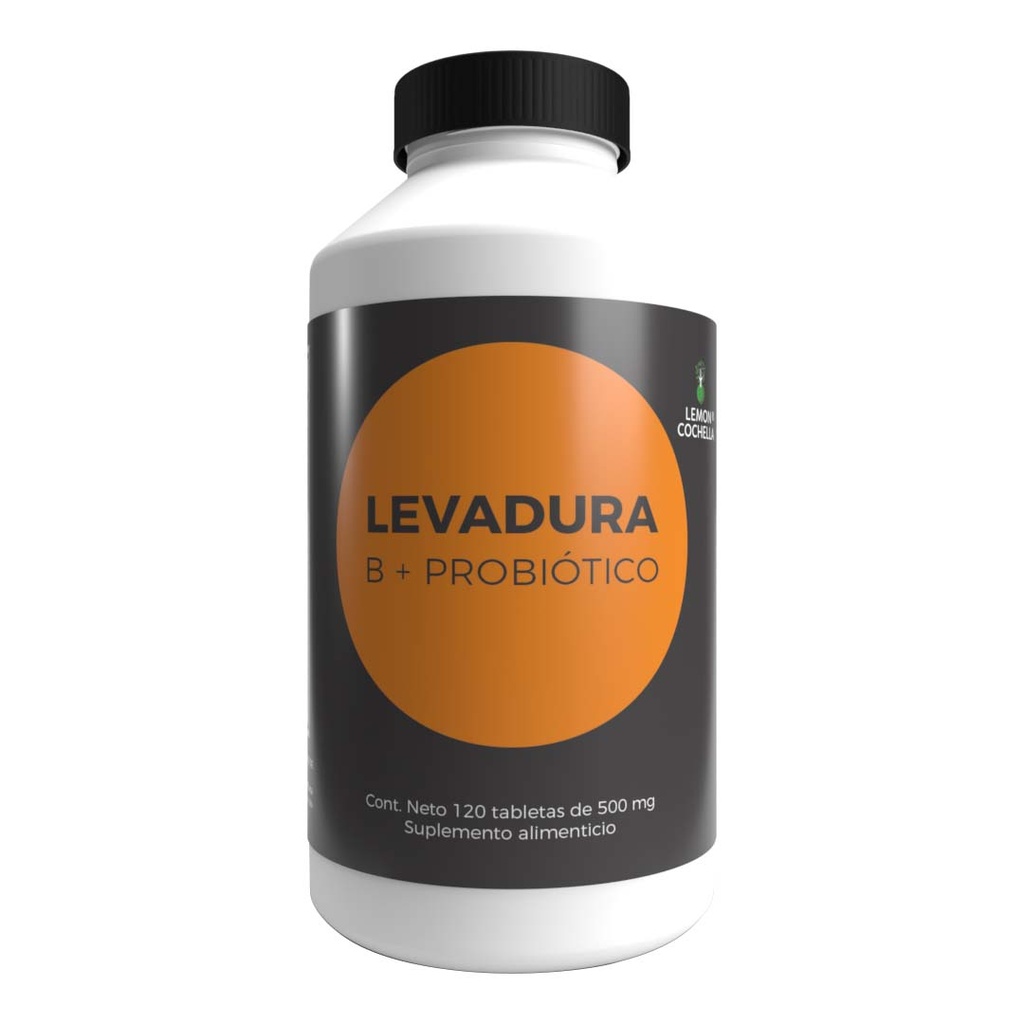 LEVADURA B+PROBIOTICO 120 TABLETAS LEMON COCHELLA