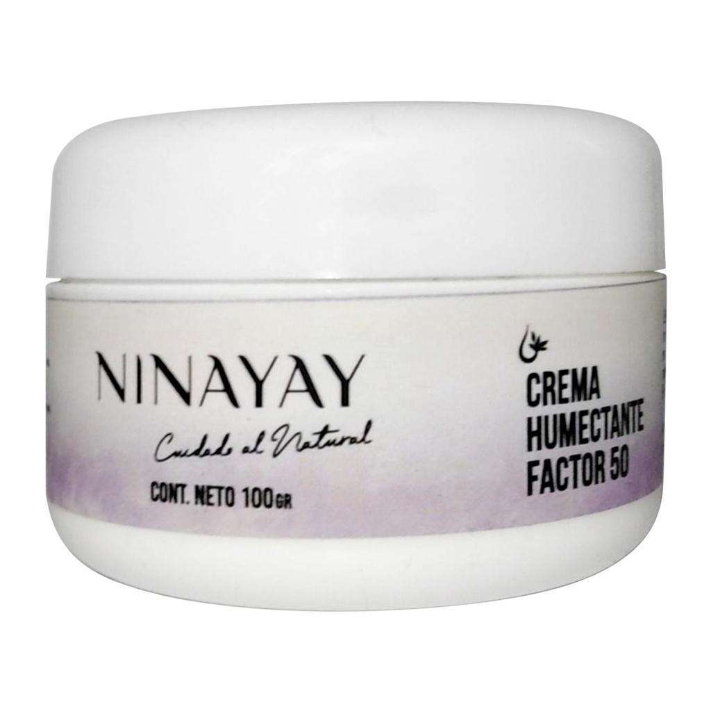 CREMA HUMECTANTE FACTOR 50 100 GR NINAYAY