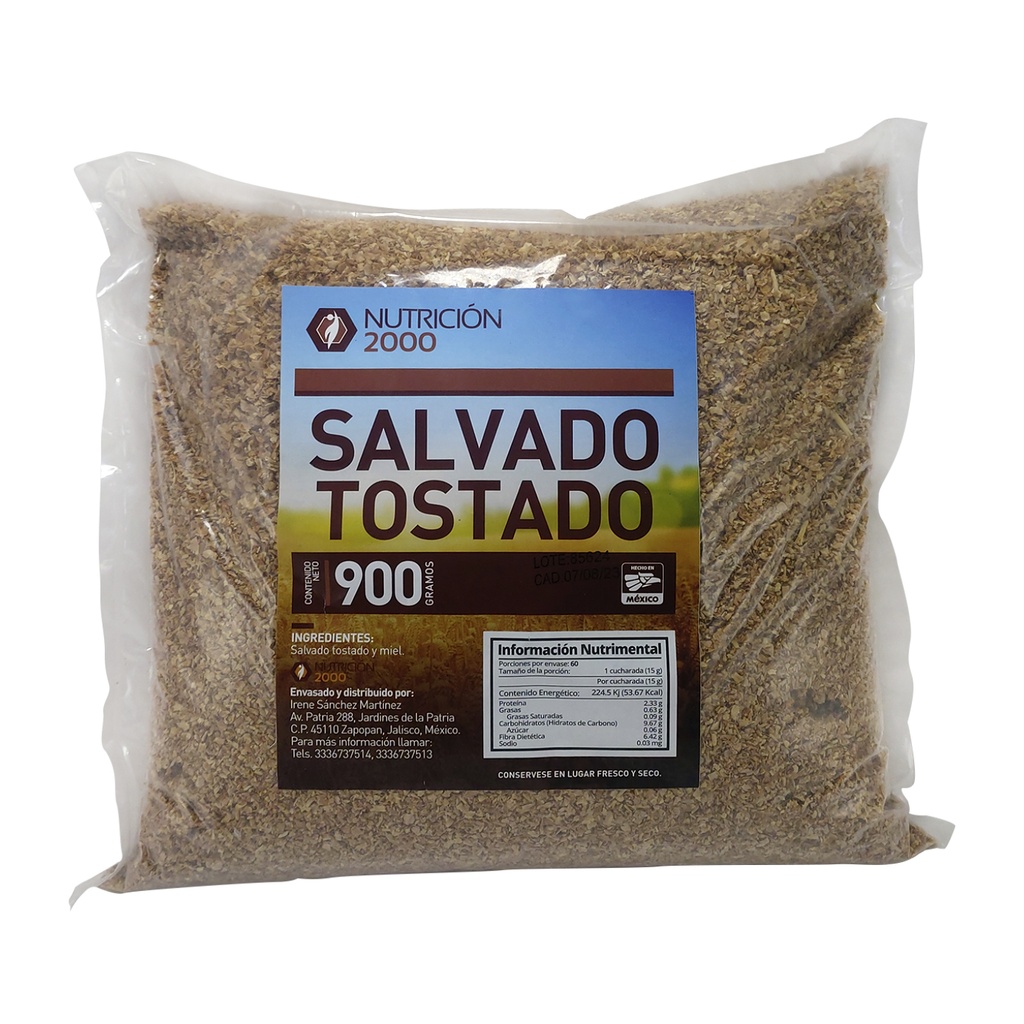 SALVADO TOSTADO 900 GRS NUT 2000