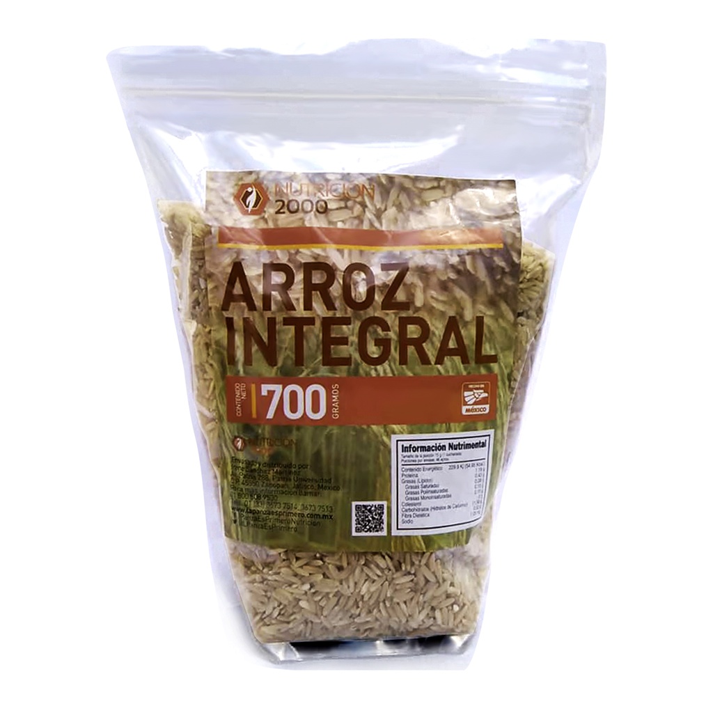 ARROZ INTEGRAL 700 GRS NUT 2000