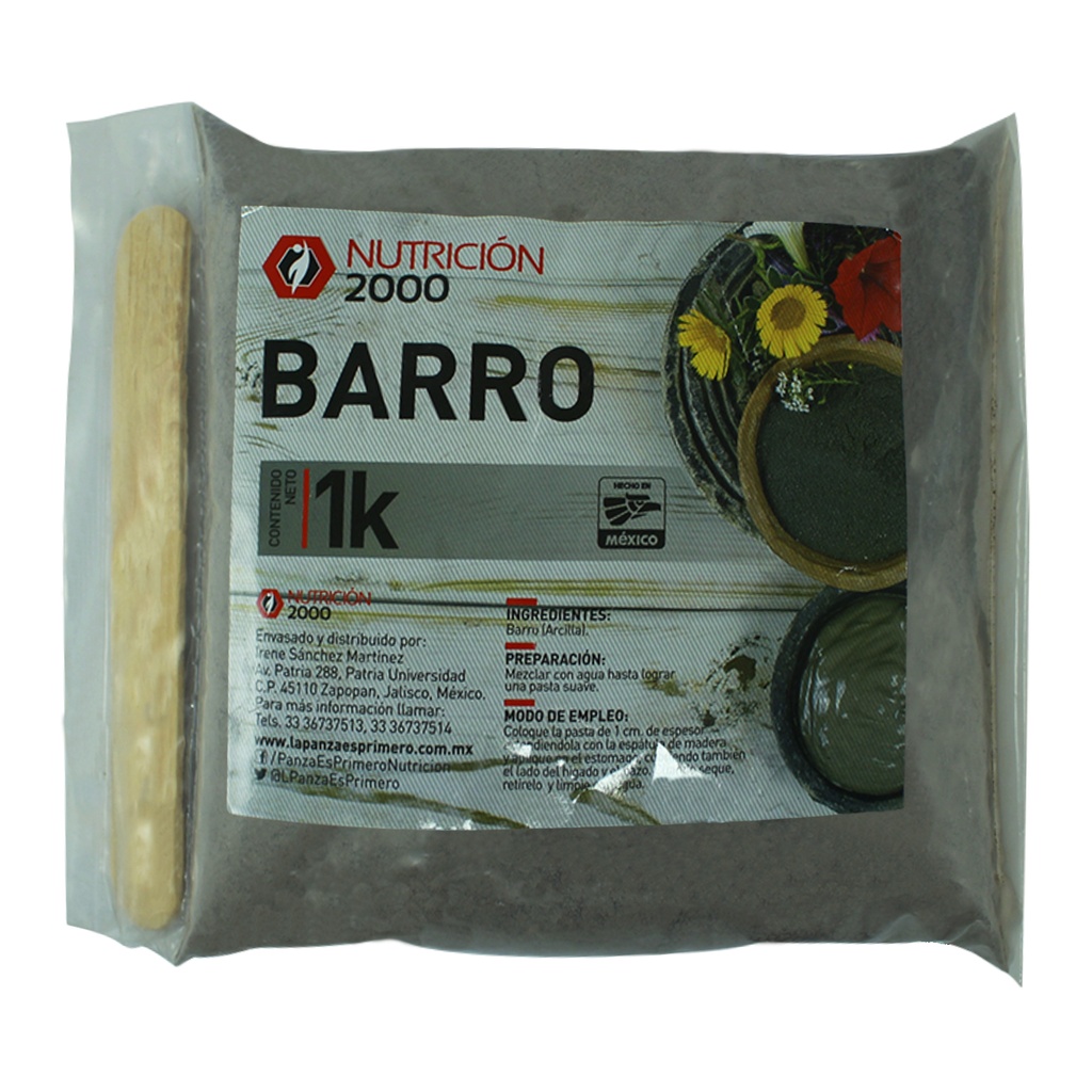 BARRO GRIS 1 KG NUT 2000