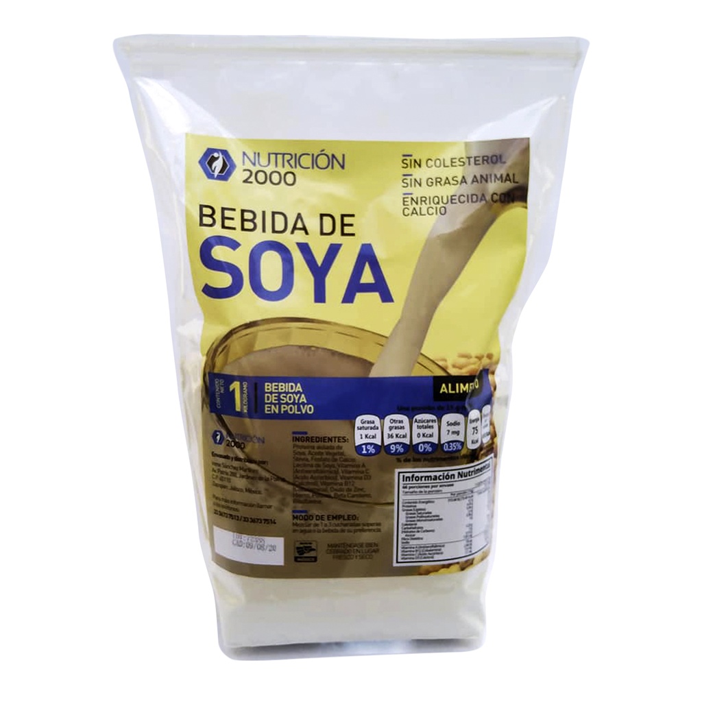 BEBIDA DE SOYA 1 KG NUT 2000