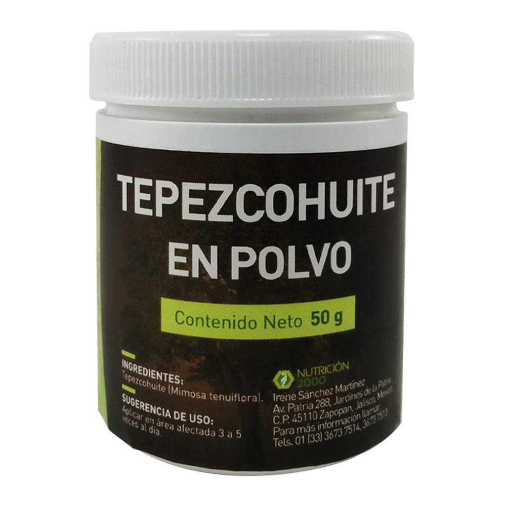 POLVO TEPEZCOHUITE 50 GRS NUT 2000