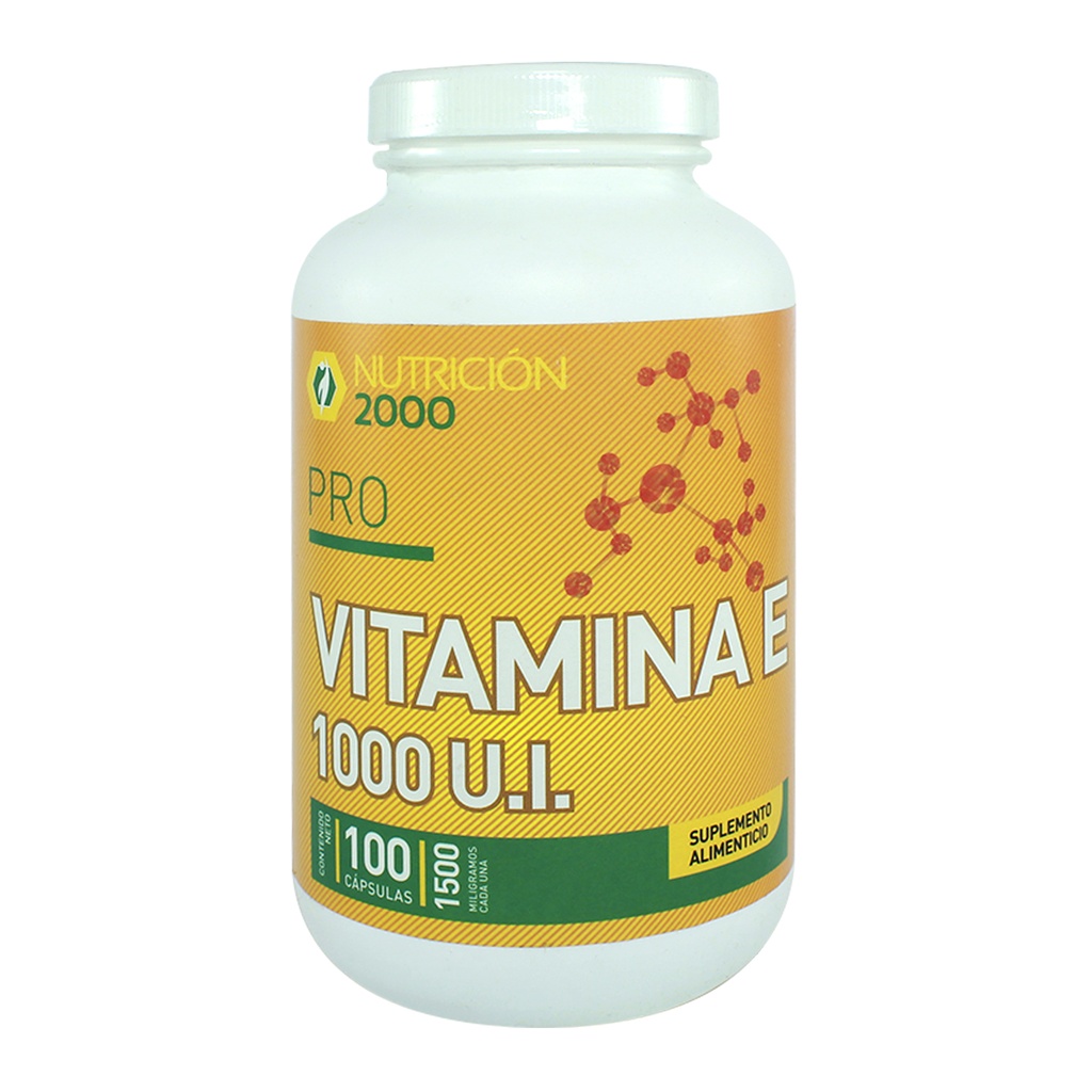 PRO VITAMINA E 1000 U 100 CAPS NUT 2000