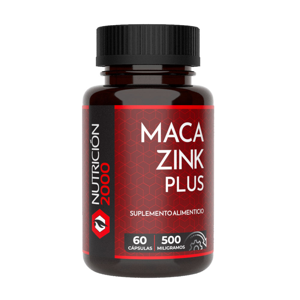 MACA ZINK PLUS 60 CAPS NUT 2000