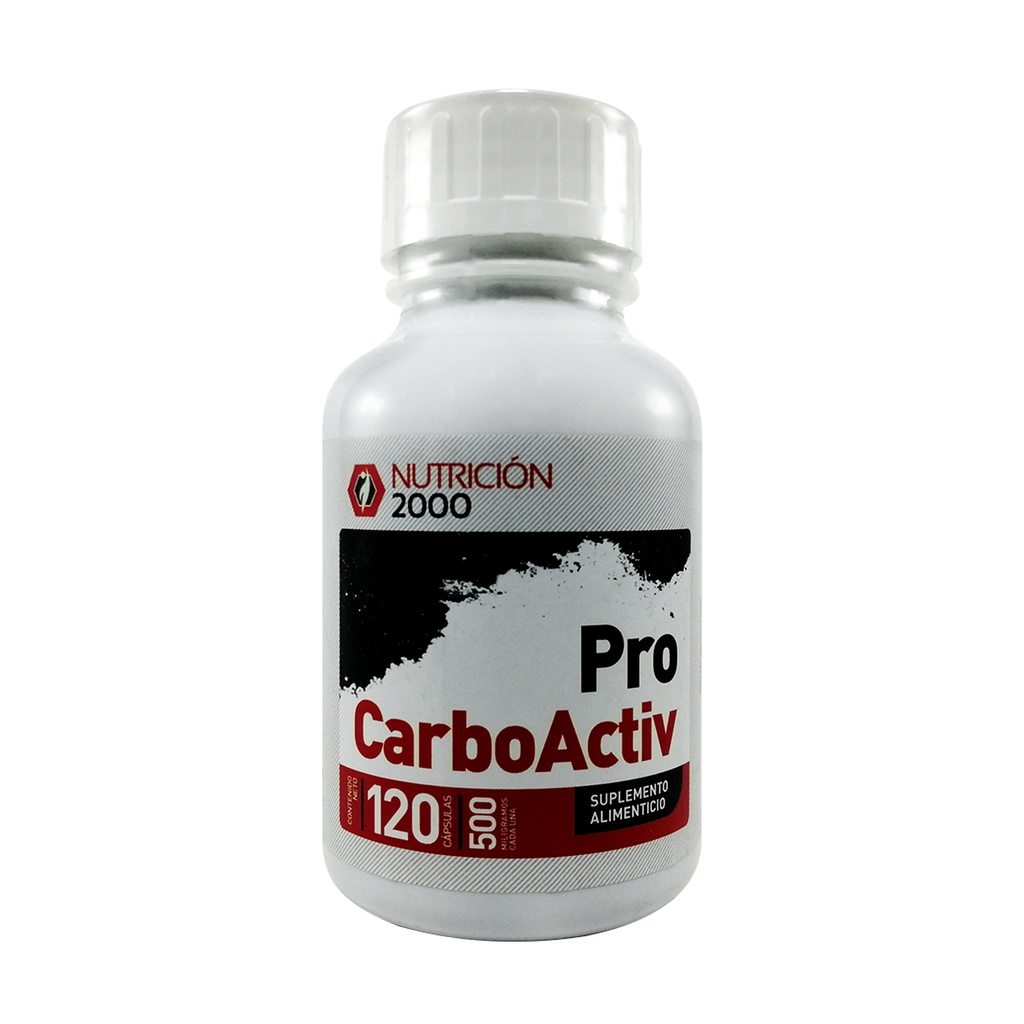 PRO CARBOACTIV 120 CAPS NUT 2000