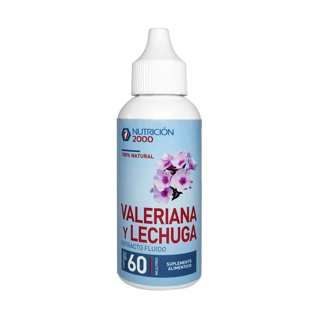 EXTRACTO DE VALERIANA LECHUGA 60 ML NUT 2000