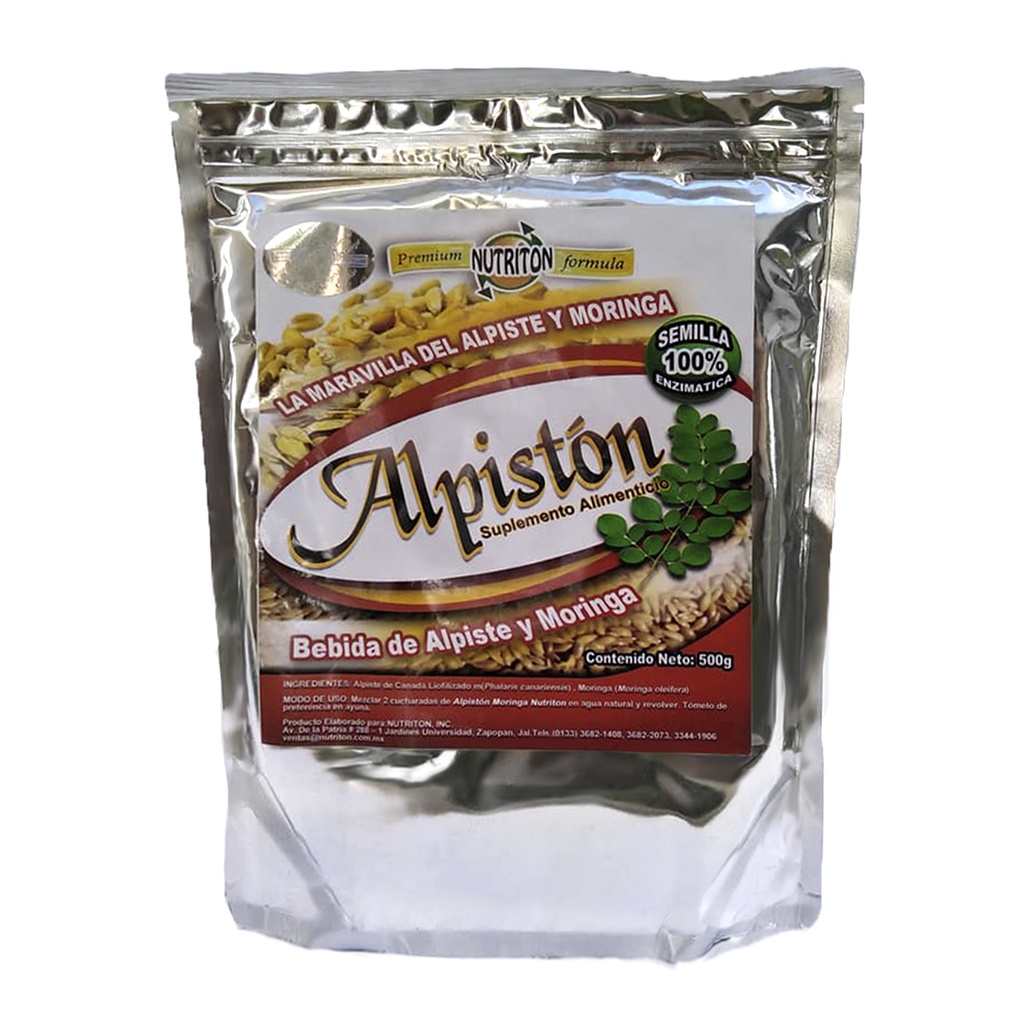 ALPISTON MORINGA 500 GRS PASIGUARO