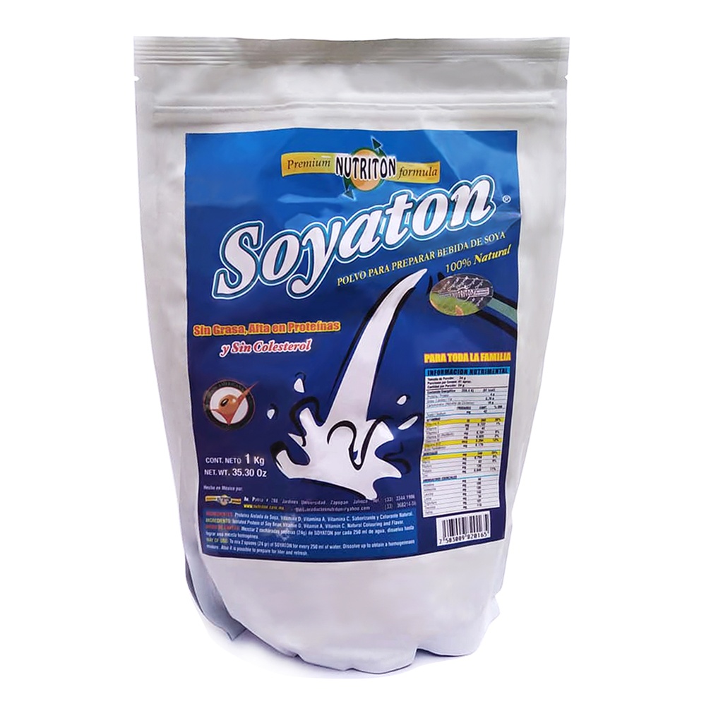 SOYATON NATURAL 1 KG PASIGUARO