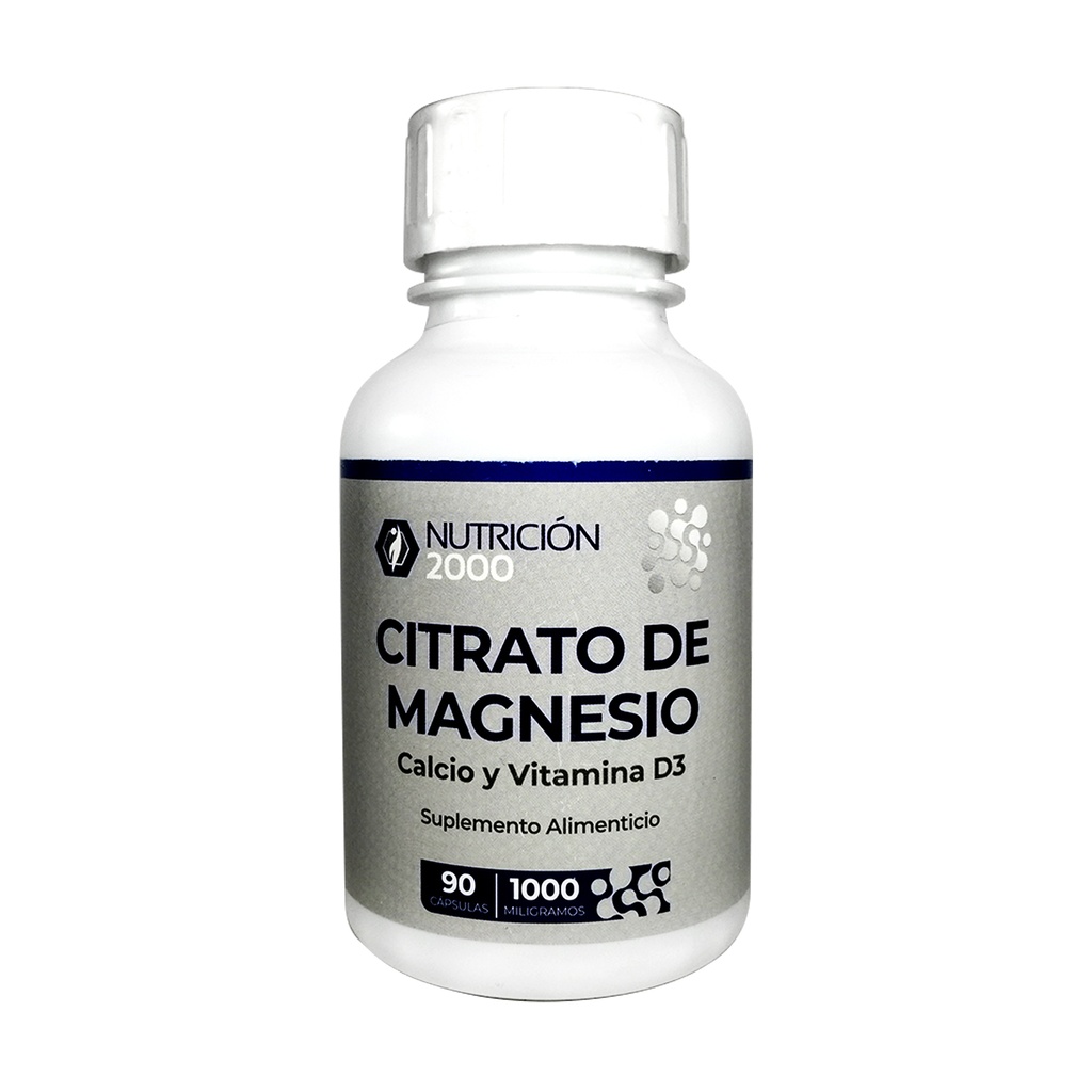 CITRATO DE MAGNESIO 90 CAPS NUT 2000