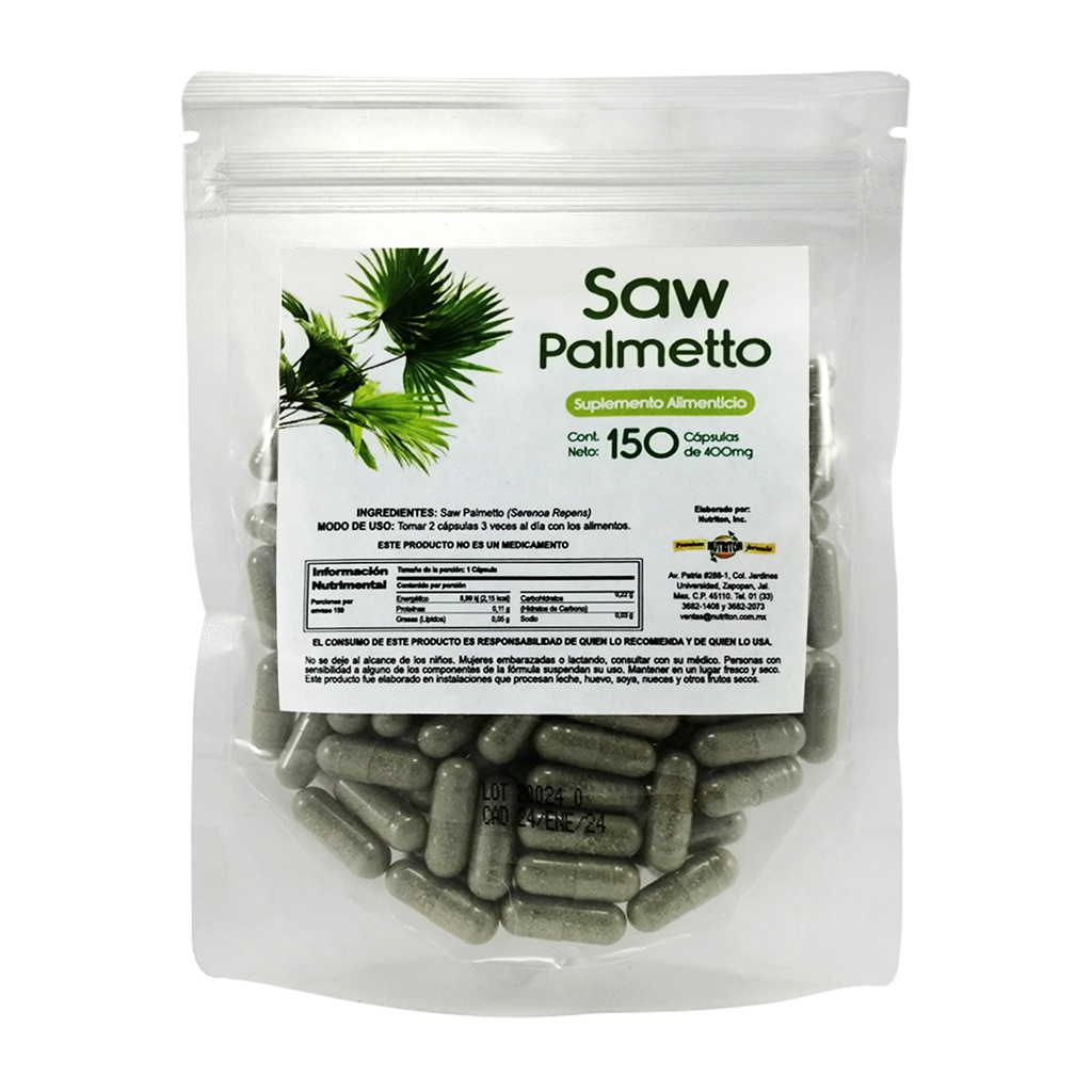 SAW PALMETTO 150 CAPS PASIGUARO
