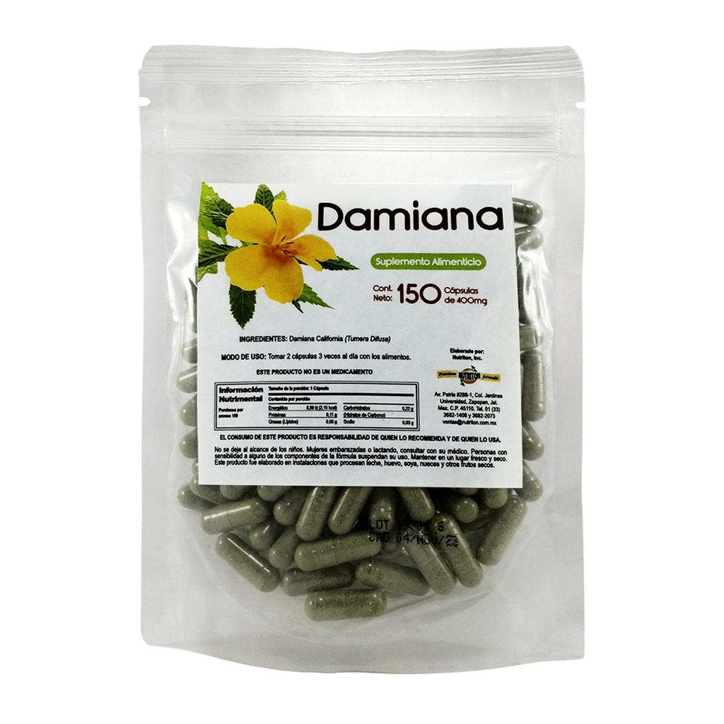 DAMI CAPS BOLSA 150 CAPS 400 MG PASIGUARO