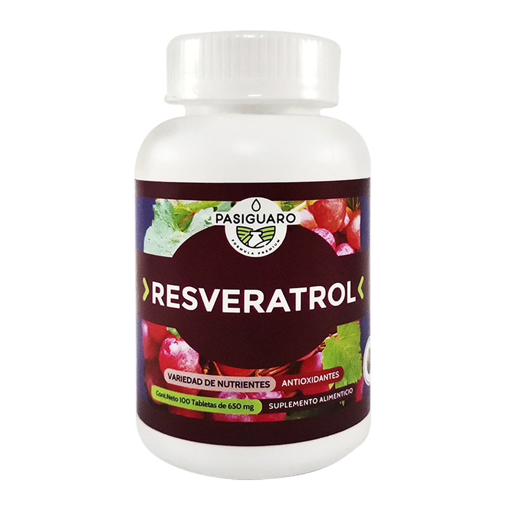 RESVERATROL 100 TABS PASIGUARO