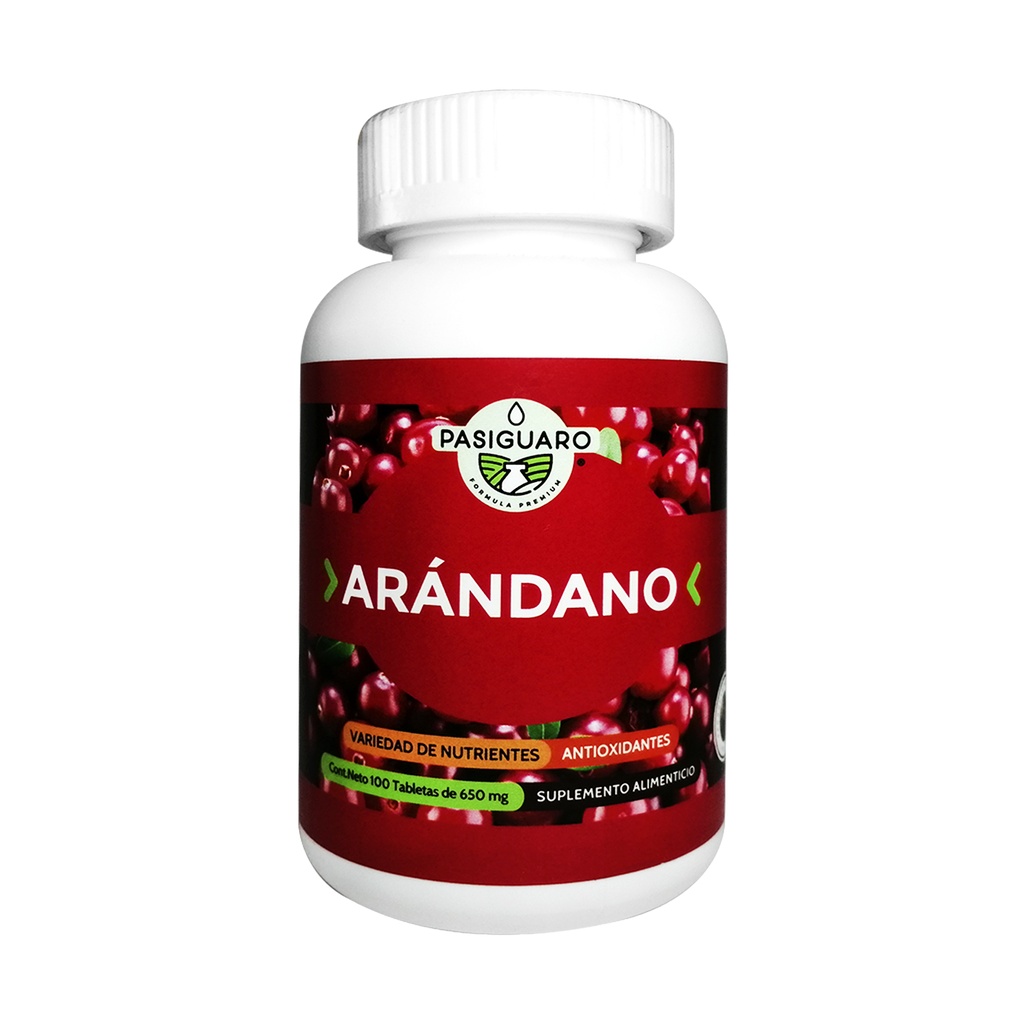 ARÁNDANO 100 TABS PASIGUARO