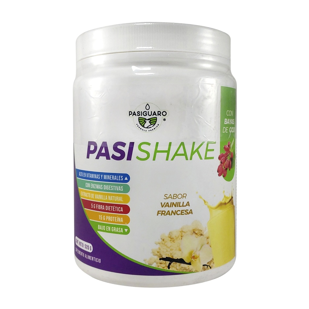 MALTEADA PASISHAKE VAINILLA 520 GRS PASIGUARO