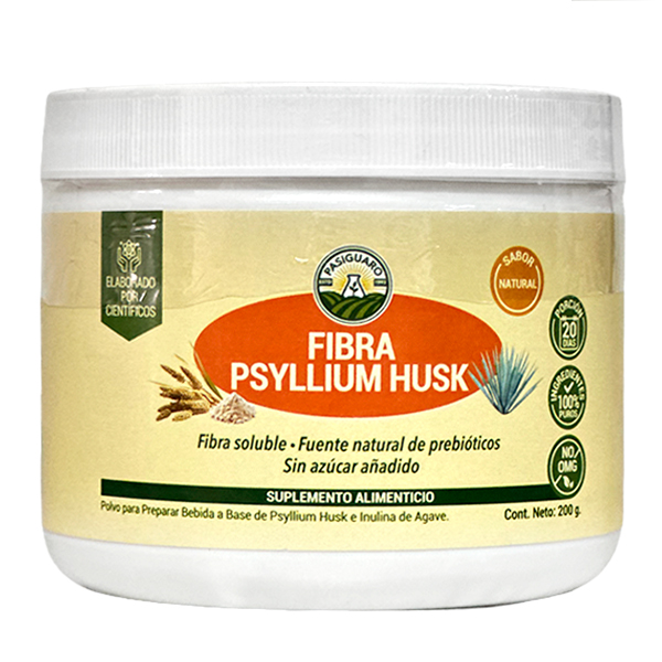 FIBRA PSYLLIUM HUSK 200 GRS PASIGUARO