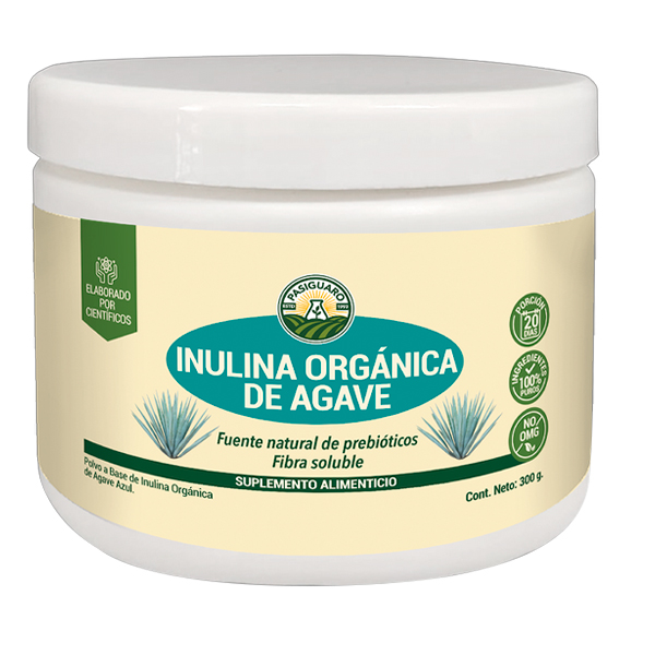 INULINA ORGÁNICA DE AGAVE 300 GRS PASIGUARO