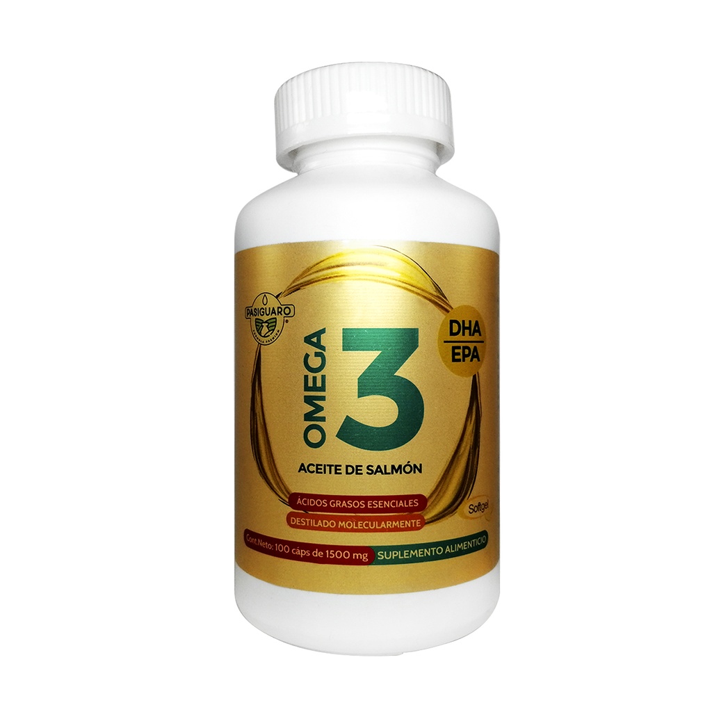 OMEGA 3 SALMON OIL 100 CAPS PASIGUARO