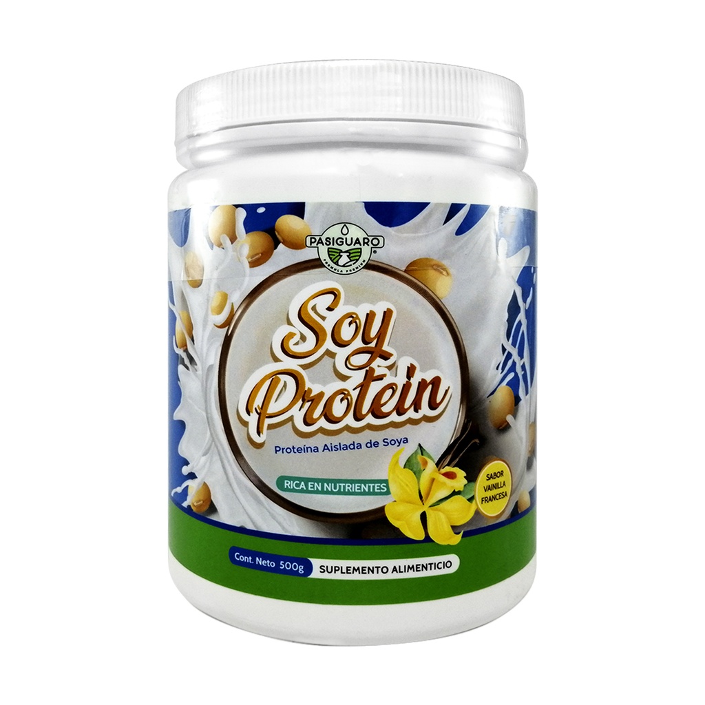 SOY PROTEIN VAINILLA 500 GRS PASIGUARO