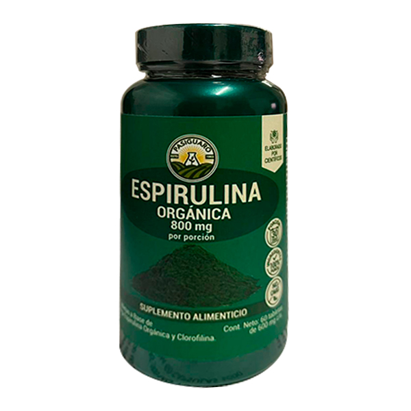 ALGA ESPIRULINA 60 TABS PASIGUARO