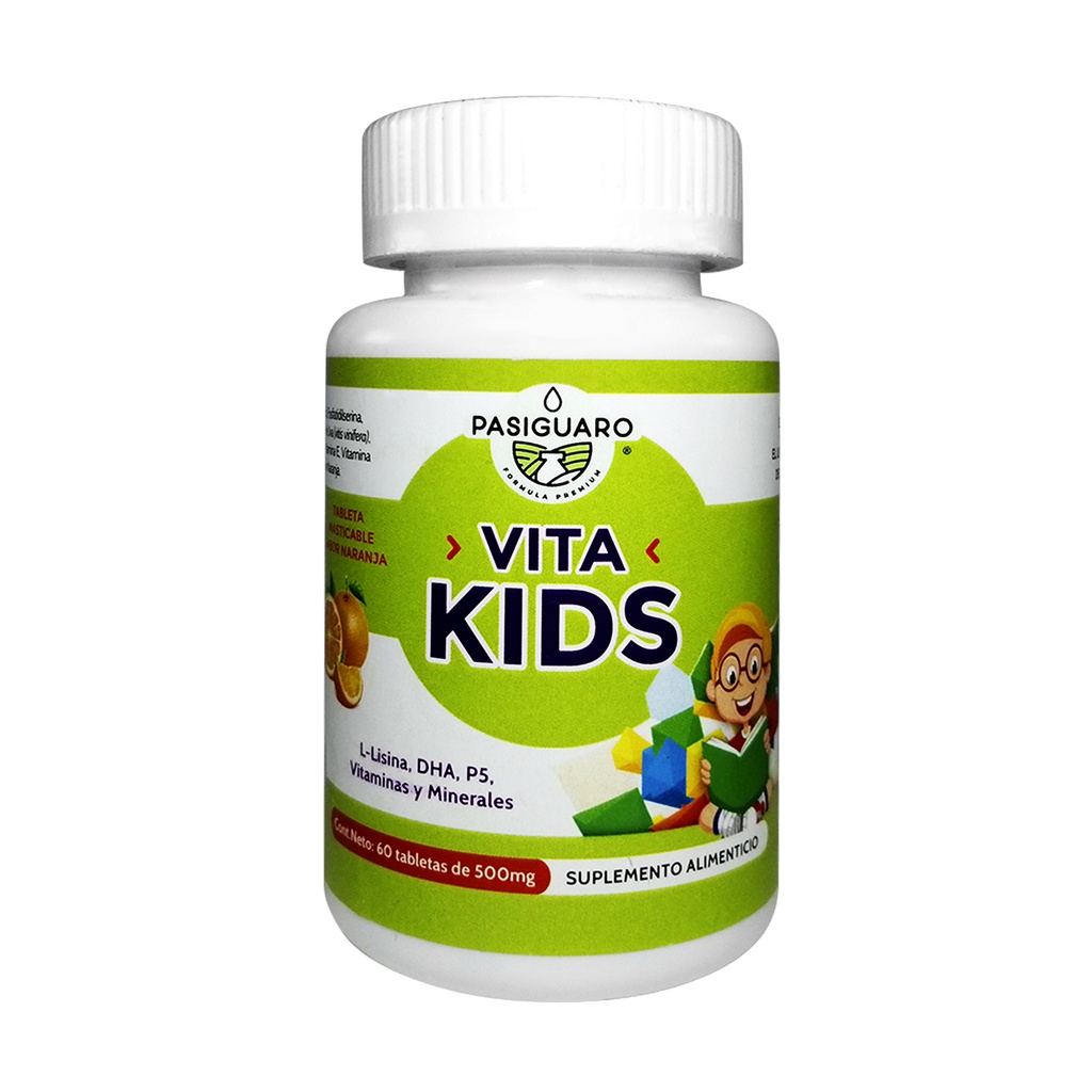 VITA KIDS NARANJA 60 TABS PASIGUARO