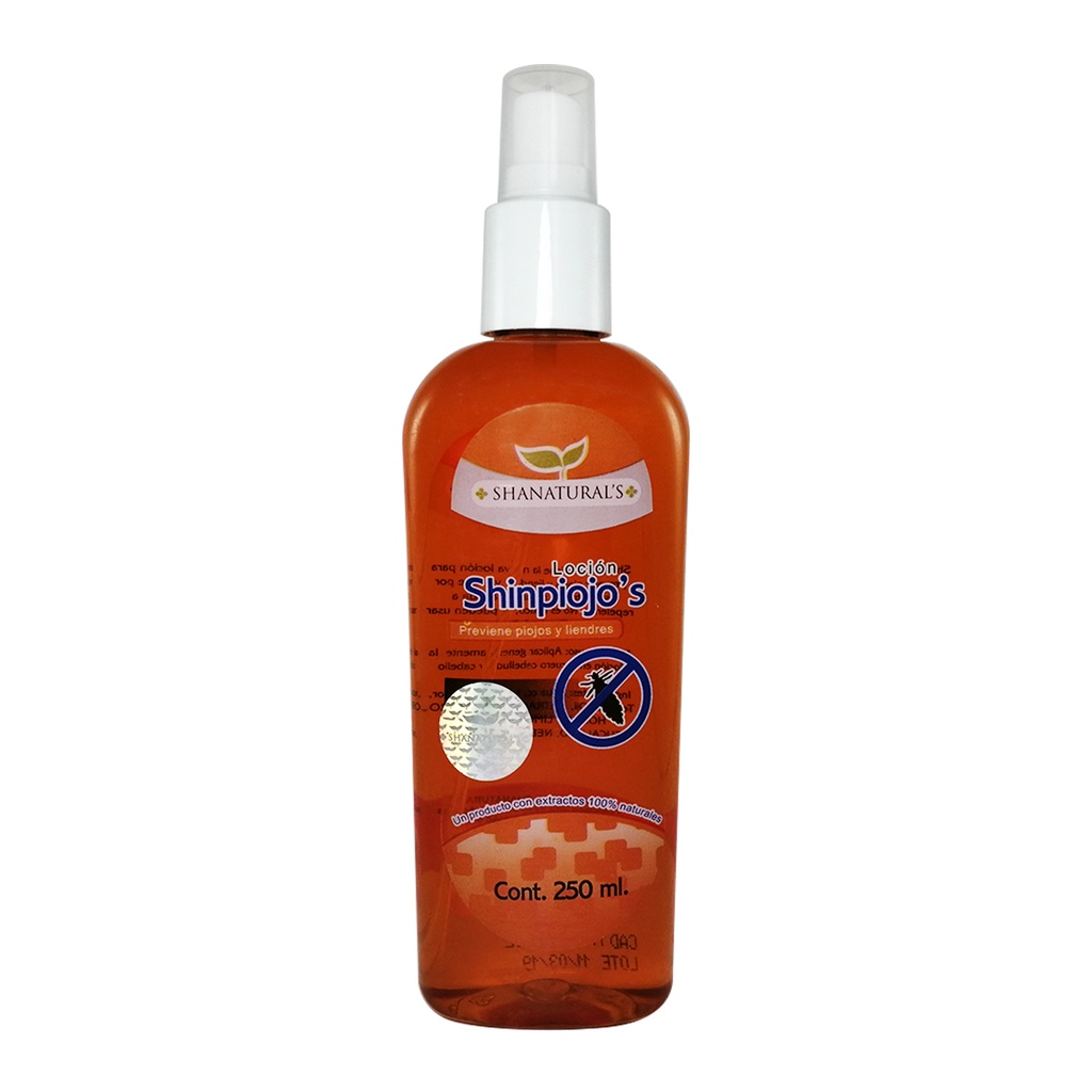 SHINPIOJOS LOCIÓN 250 ML SHANATURALS