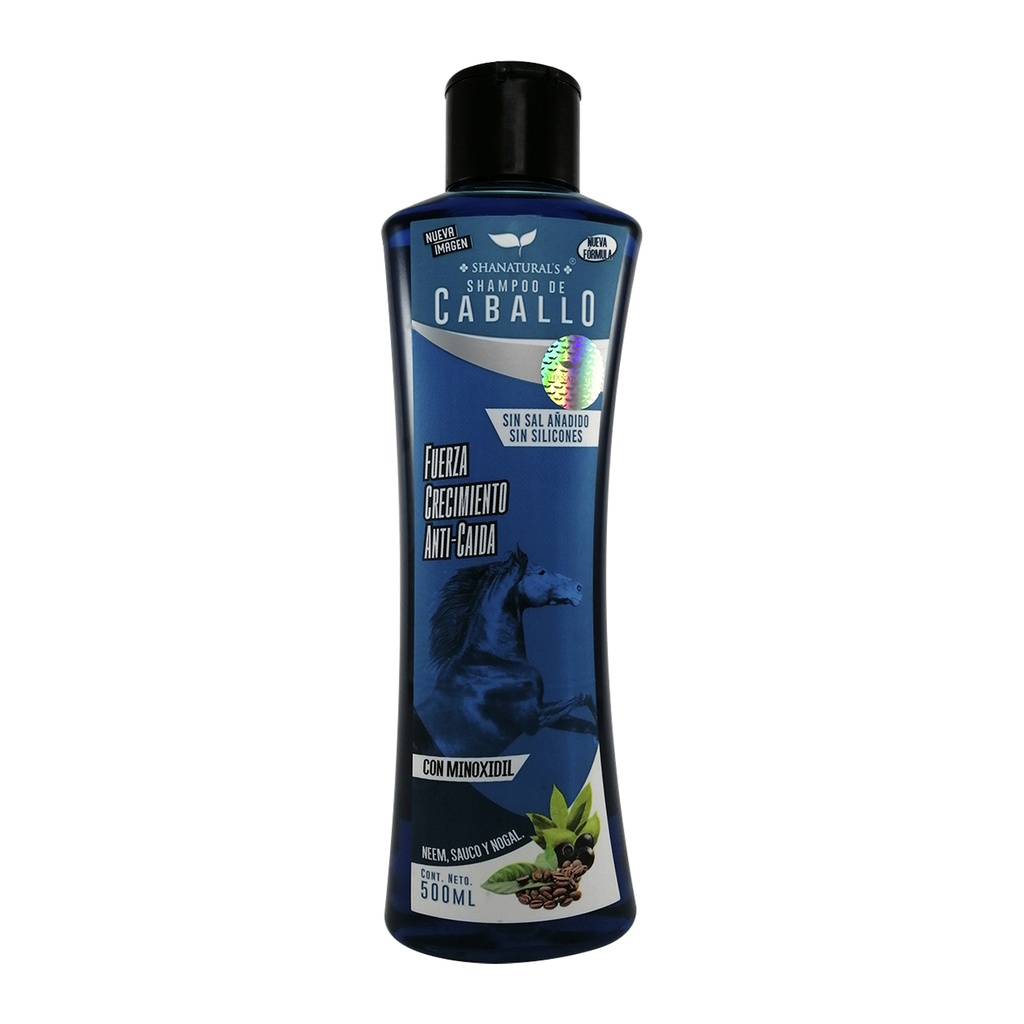 SHAMPOO DE CABALLO AZUL 500 ML SHANATURAL