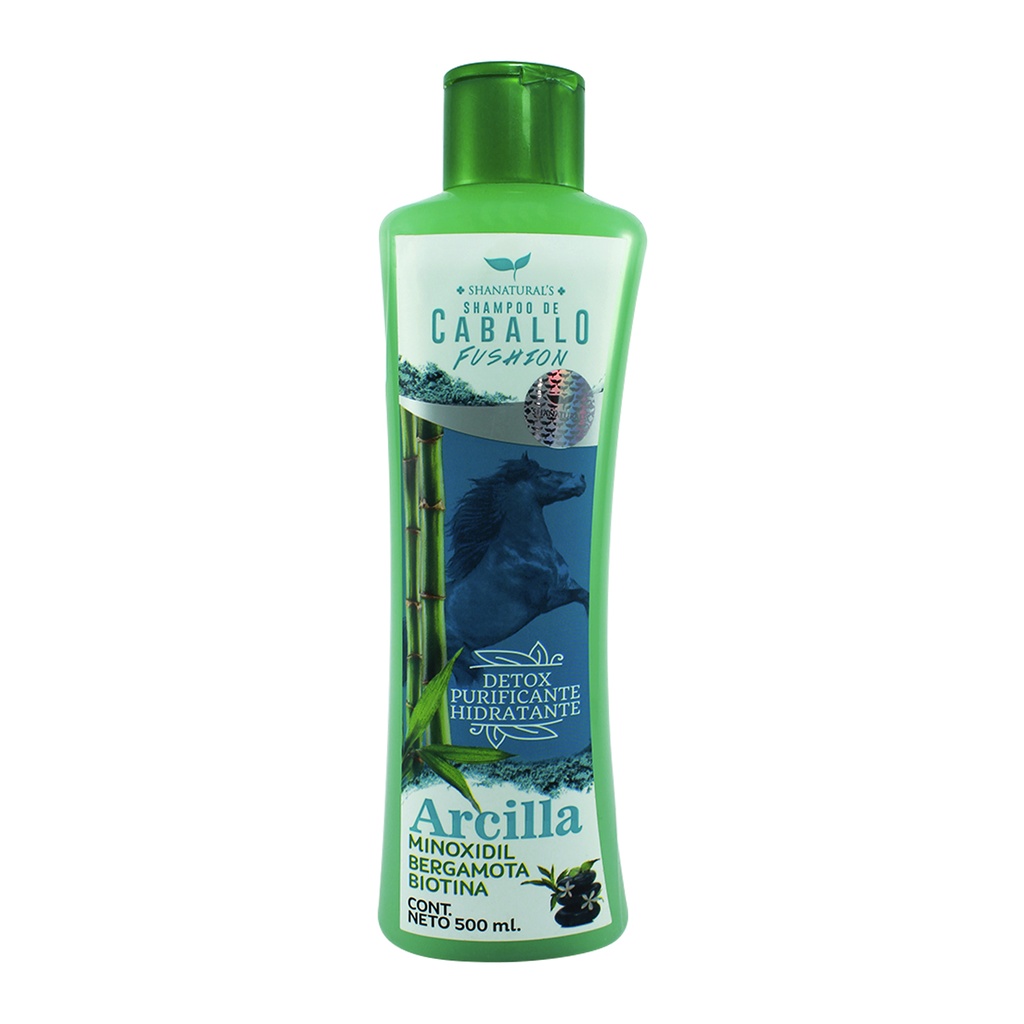 SHAMPOO DE CABALLO Y ARCILLA 500 ML SHANATURALS