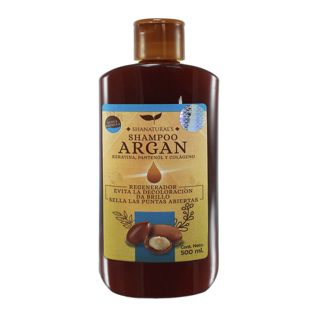 SHAMPOO ARGÁN 500 ML SHANATURALS