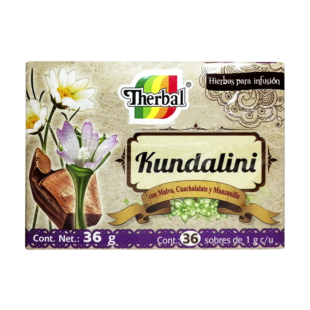 TÉ KUNDALINI 36 SOBRES THERBAL