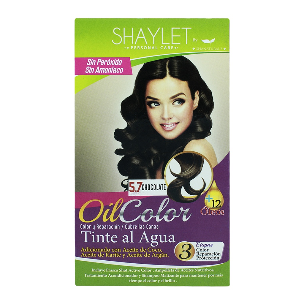 TINTE SHAYLET CHOCOLATE 5.7 1 PZA SHANATURALS