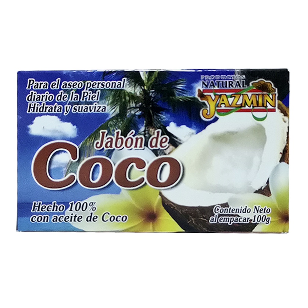 JABÓN COCO 100 GRS YAZMIN