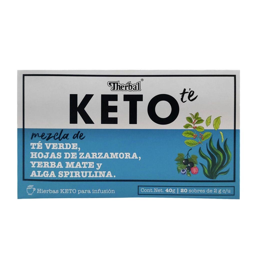 TÉ KETO 20 SOBRES THERBAL