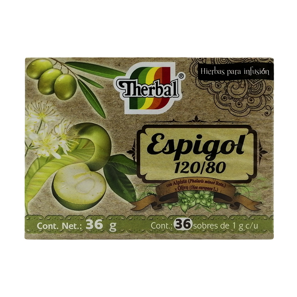 TÉ ESPIGOL 36 SOBRES THERBAL